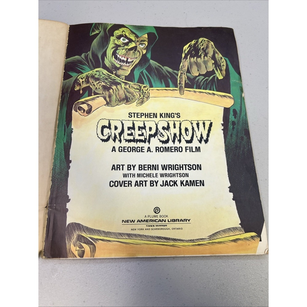 Creepshow Stephen King - Book Club -1982 Comic Book Magazine VNTG USED FAST SHIP - Picture 5 of 12